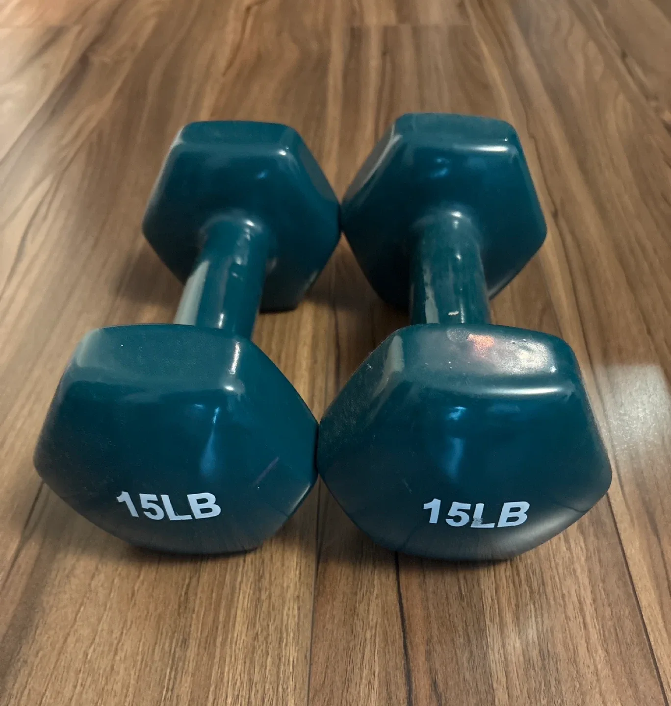 Pair of 15LB Dumbbells thumbnail
