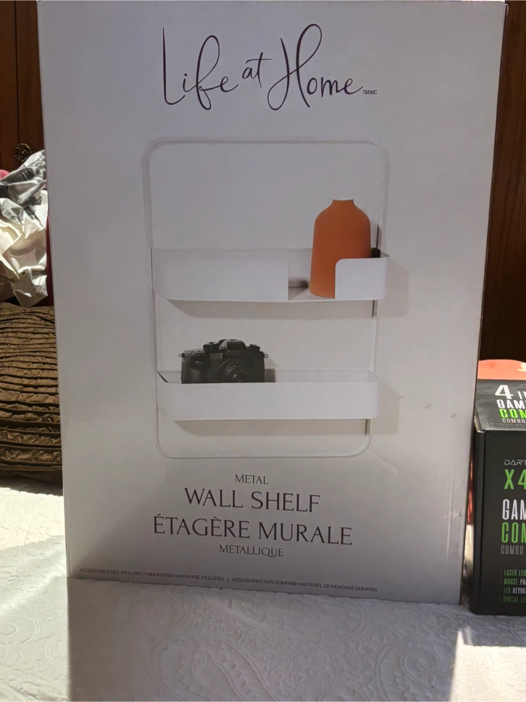 Life at Home Metal Wall Shelf - New in Box! - photo 2