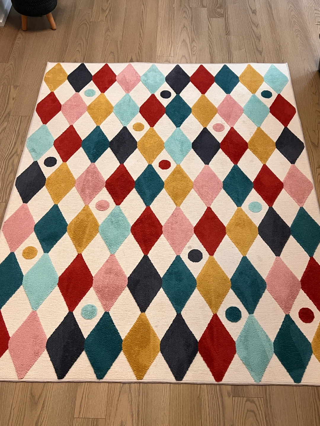 BUSENKEL Rug, harlequin pattern/multicolor - photo 3