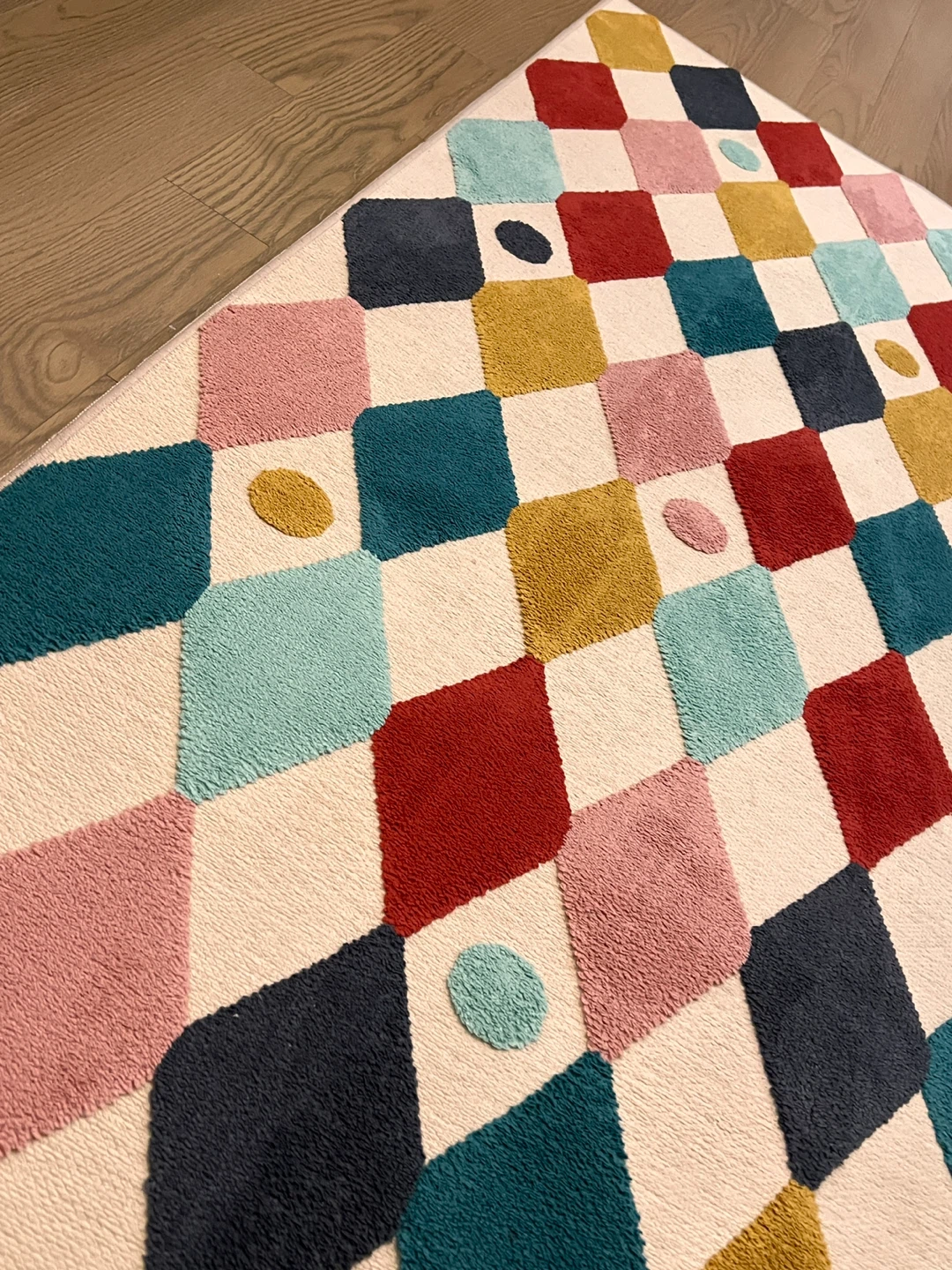 BUSENKEL Rug, harlequin pattern/multicolor - photo 2