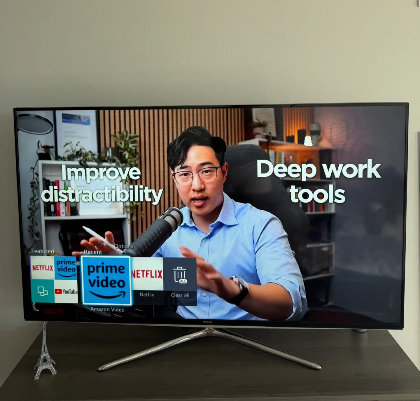 55-inch LED Samsung TV