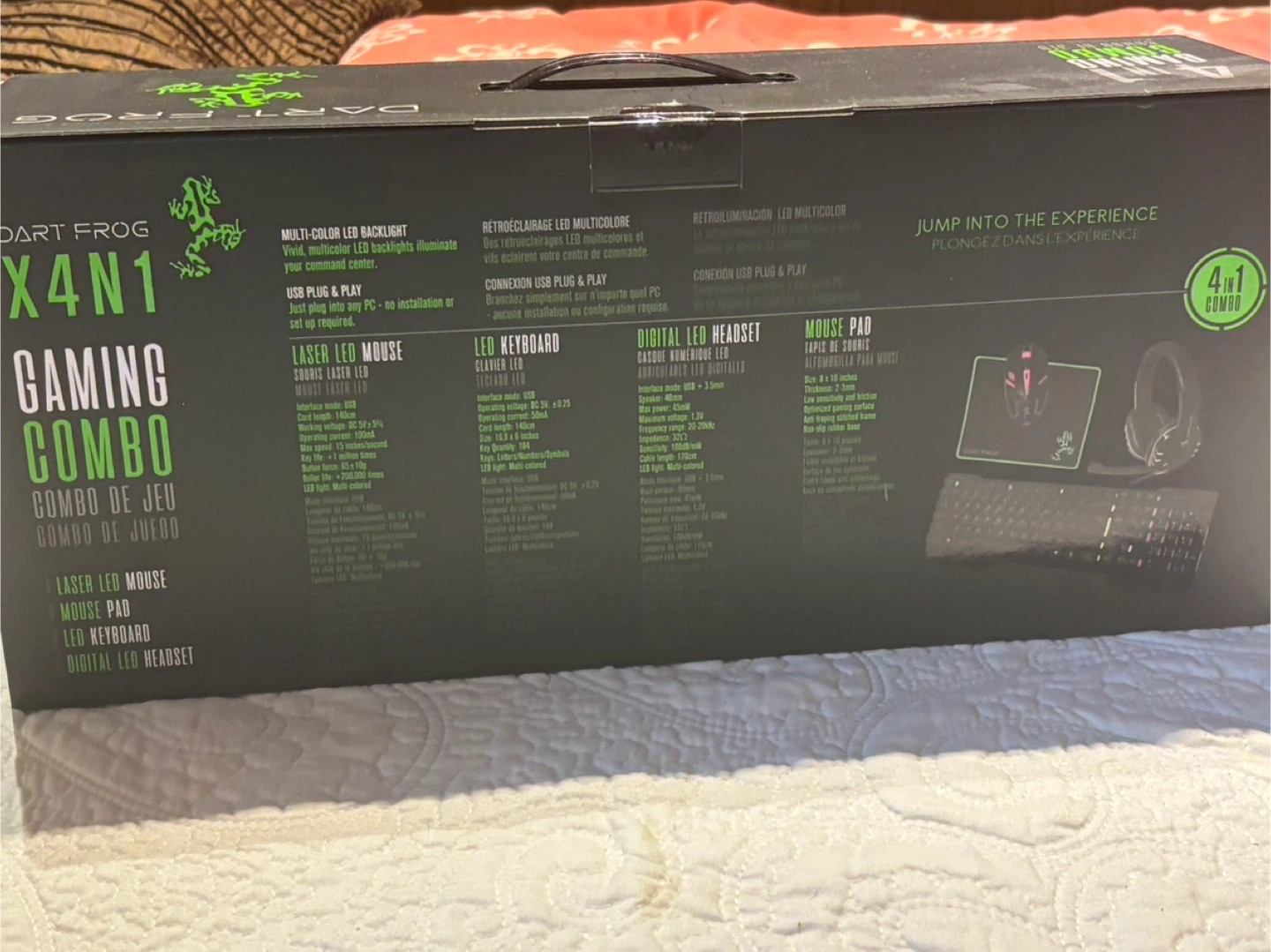 Dart Frog X4N1 Gaming Combo - New in Box - photo 2