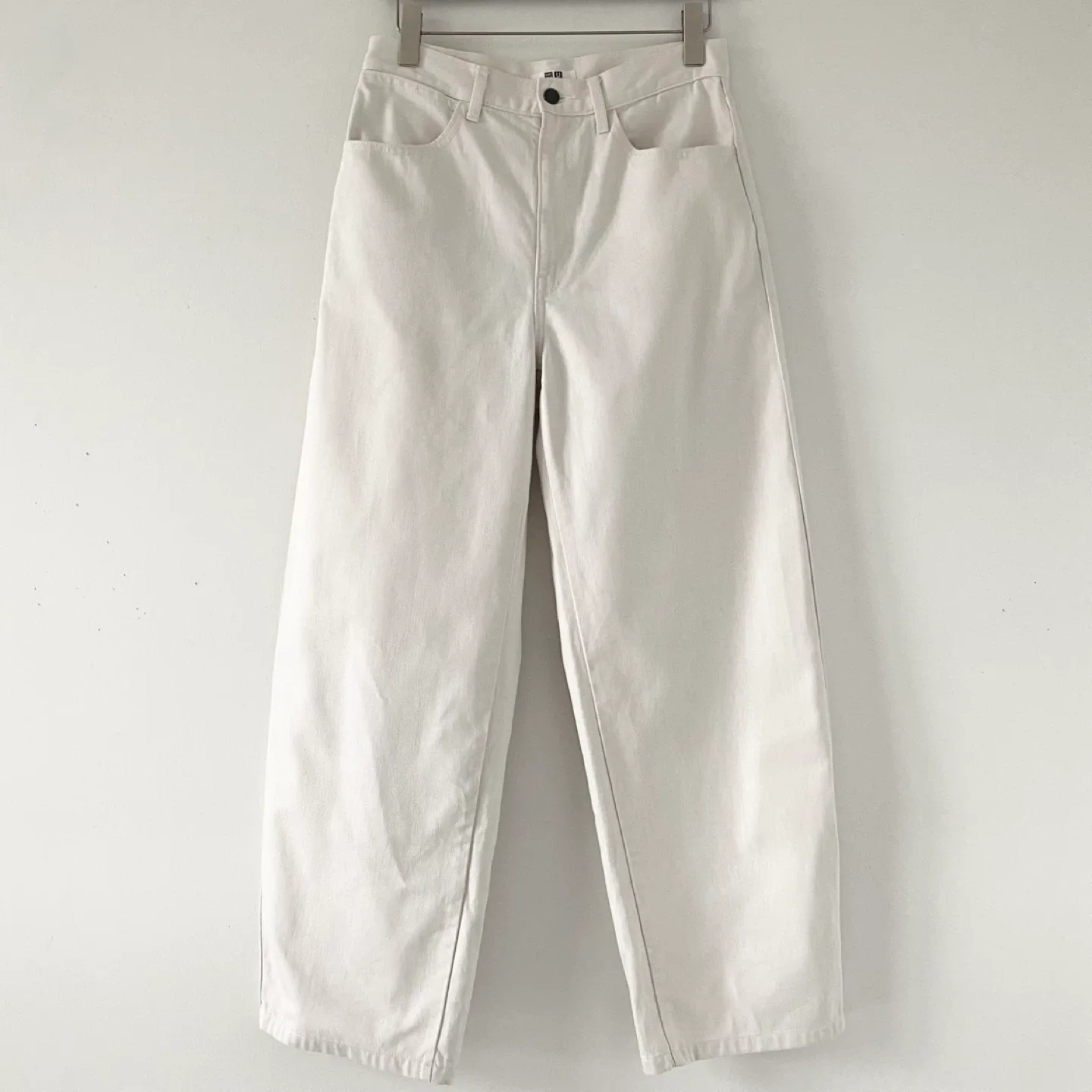 Uniqlo U Wide Fit Curved Jeans image indicator(2)