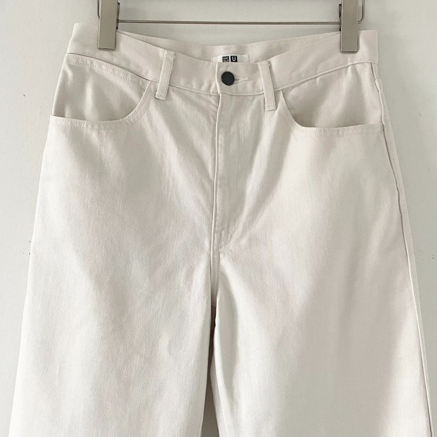 Uniqlo U Wide Fit Curved Jeans image indicator(4)
