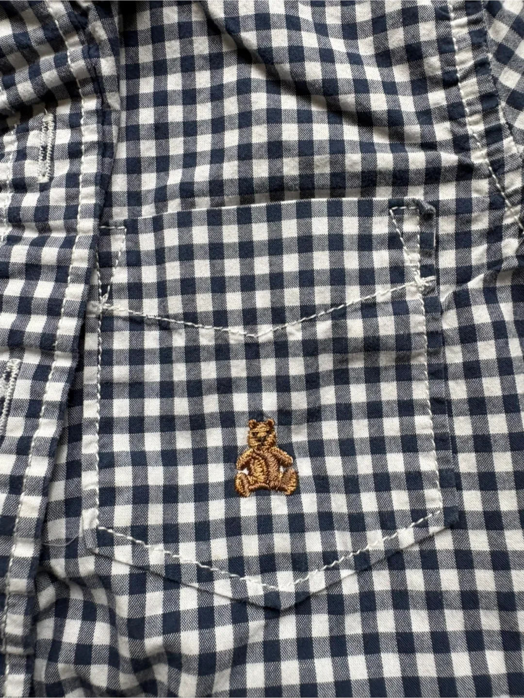 Baby Gap Checkered Button-Up Shirt - Size 4 Years image indicator(3)