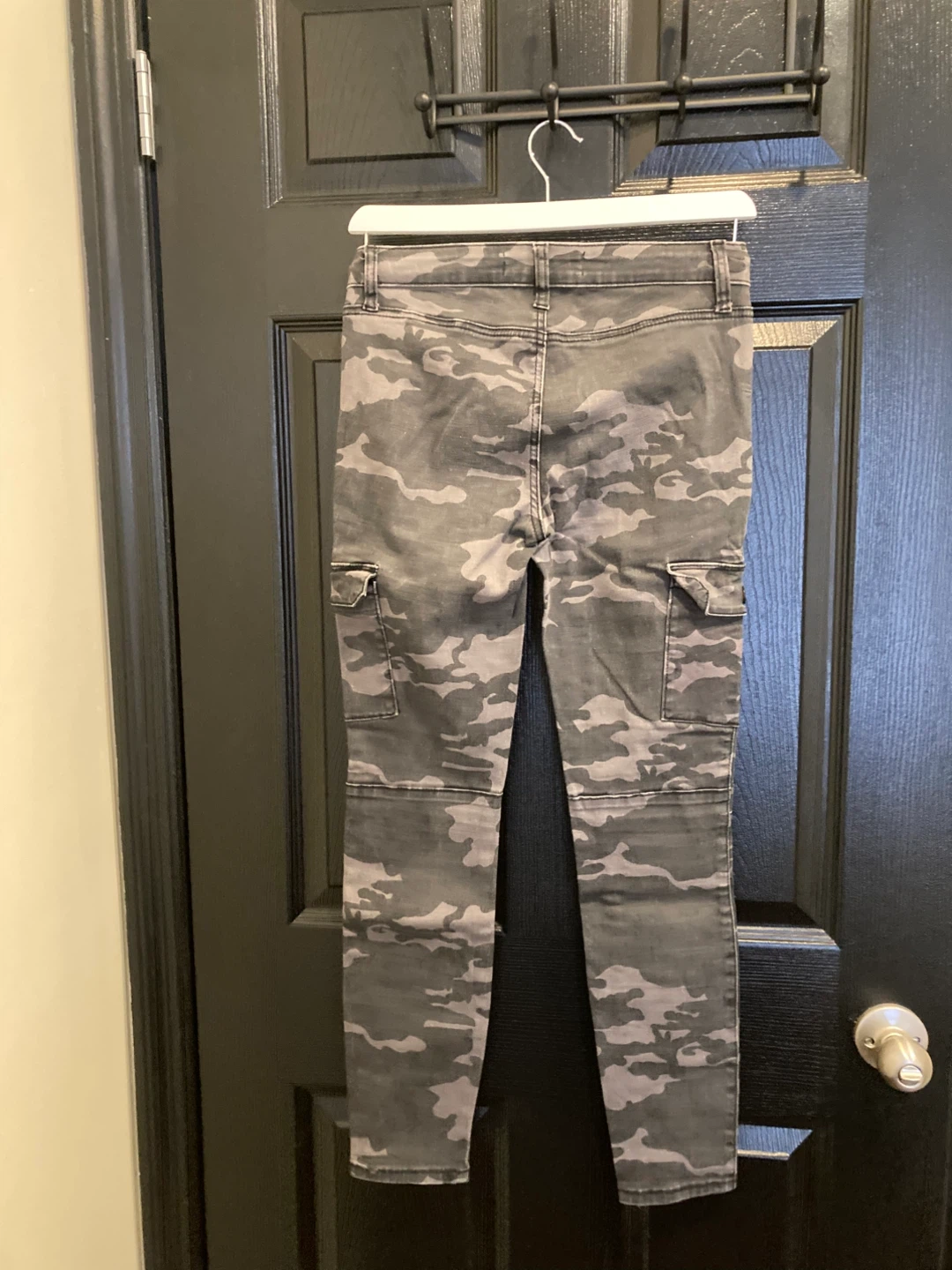 Camo Skinny Cargo Pants - photo 2