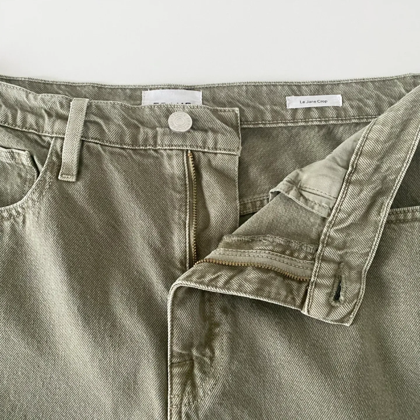 Frame Le Jane Cropped Jeans Size 31 image indicator(6)