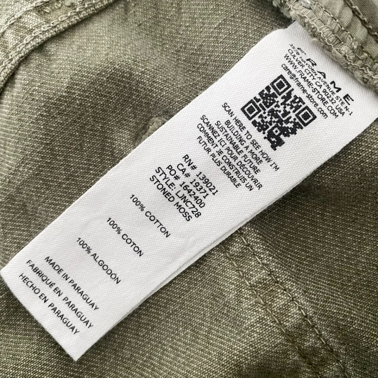 Frame Le Jane Cropped Jeans Size 31 image indicator(9)