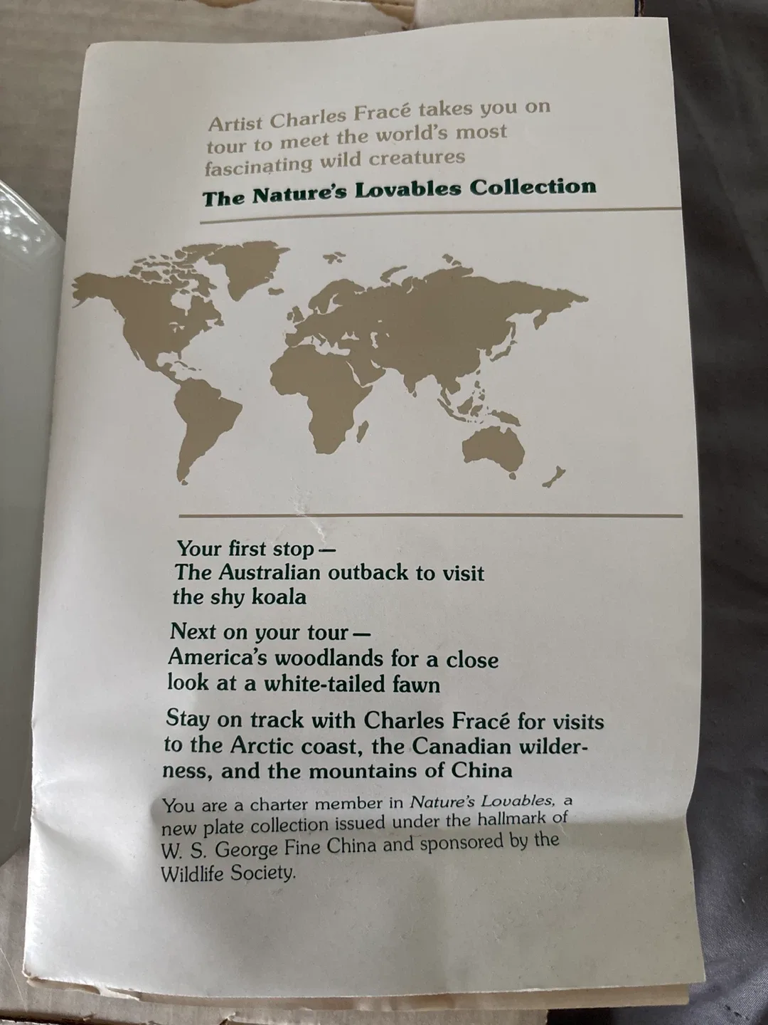 Charles Frace 'The Koala' Collector Plate image indicator(4)