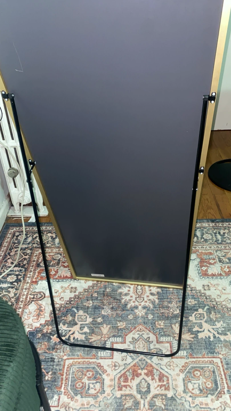 Full Length Gold Trim Mirror - photo 2