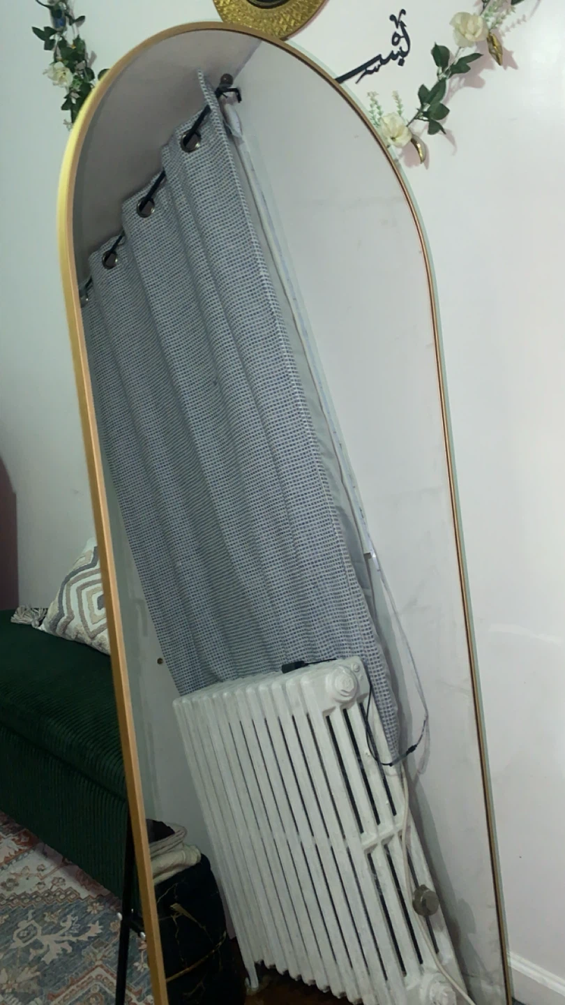 Full Length Gold Trim Mirror