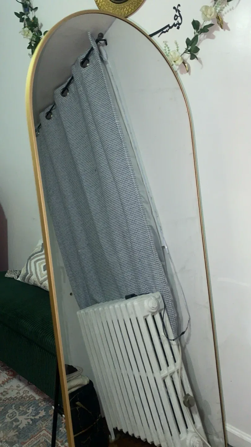 Full Length Gold Trim Mirror