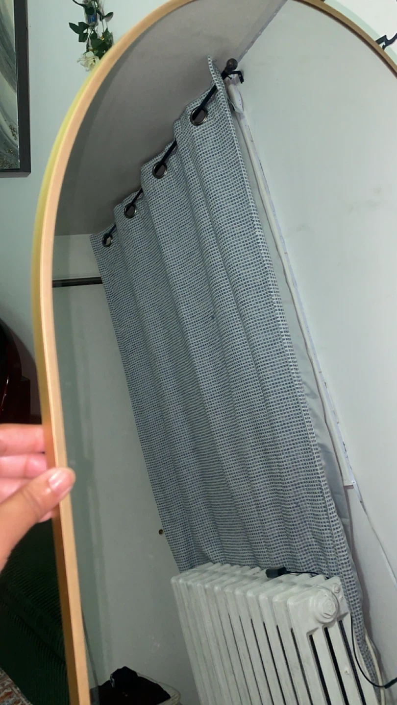 Full Length Gold Trim Mirror - photo 5