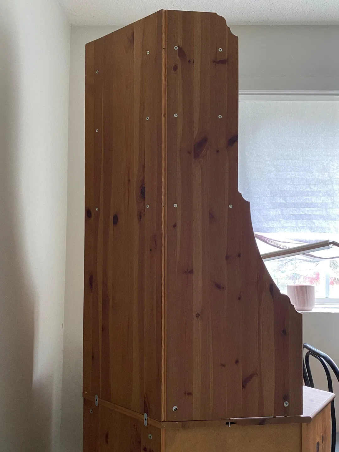 Wooden Corner Shelf image indicator(4)