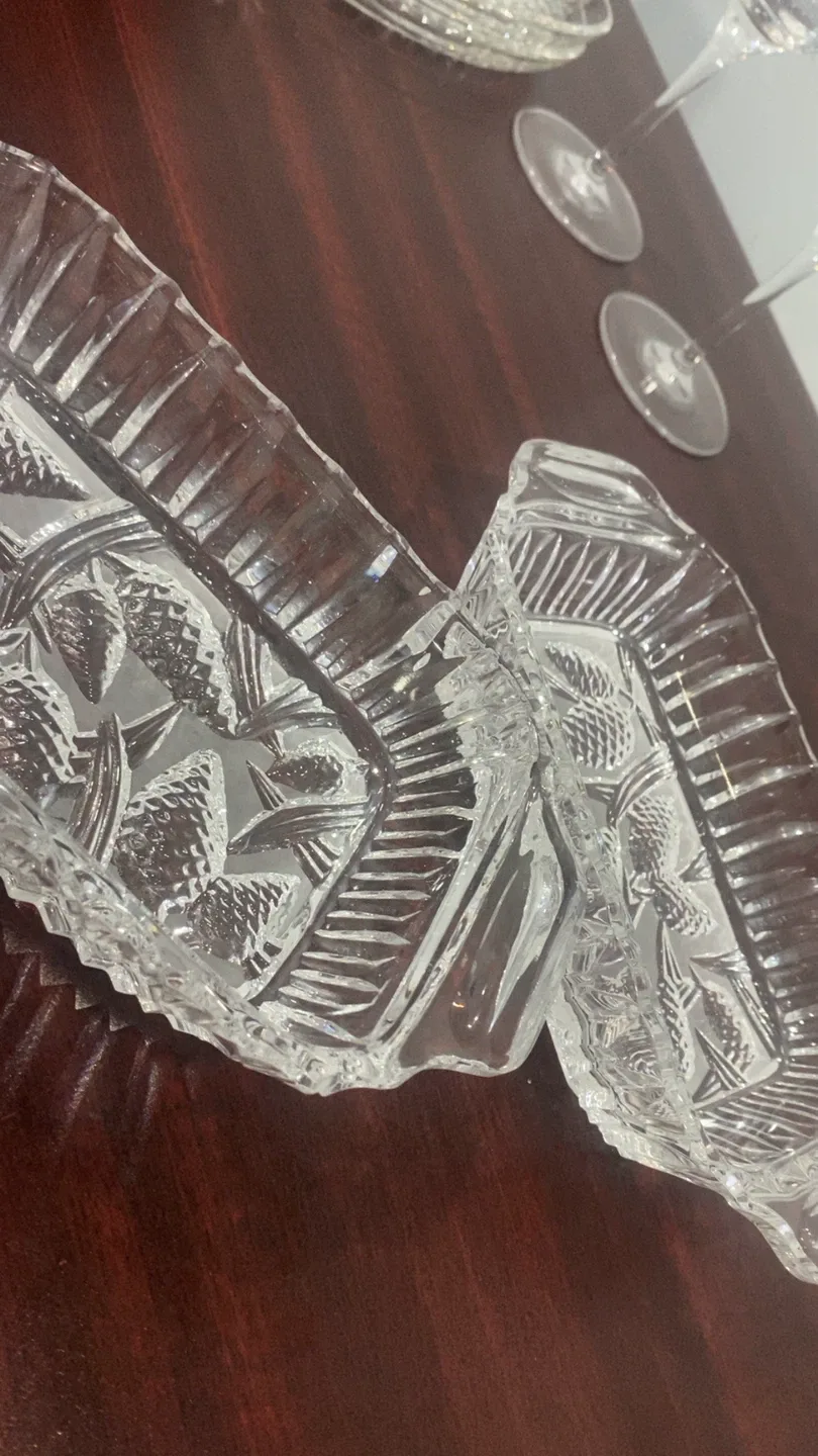 Vintage Clear Glass Butter Dishes image indicator(5)