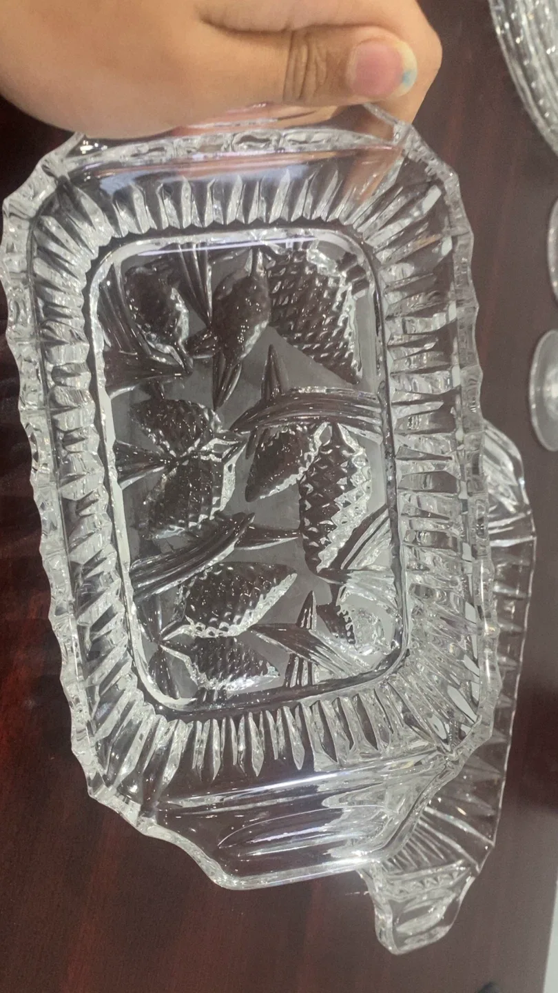 Vintage Clear Glass Butter Dishes image indicator(4)