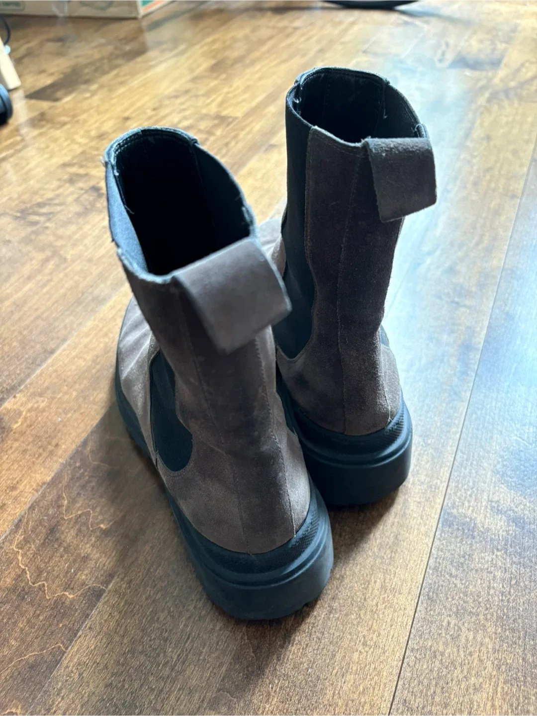 Maguire Brown Suede Chelsea Boots Size 40 image indicator(3)