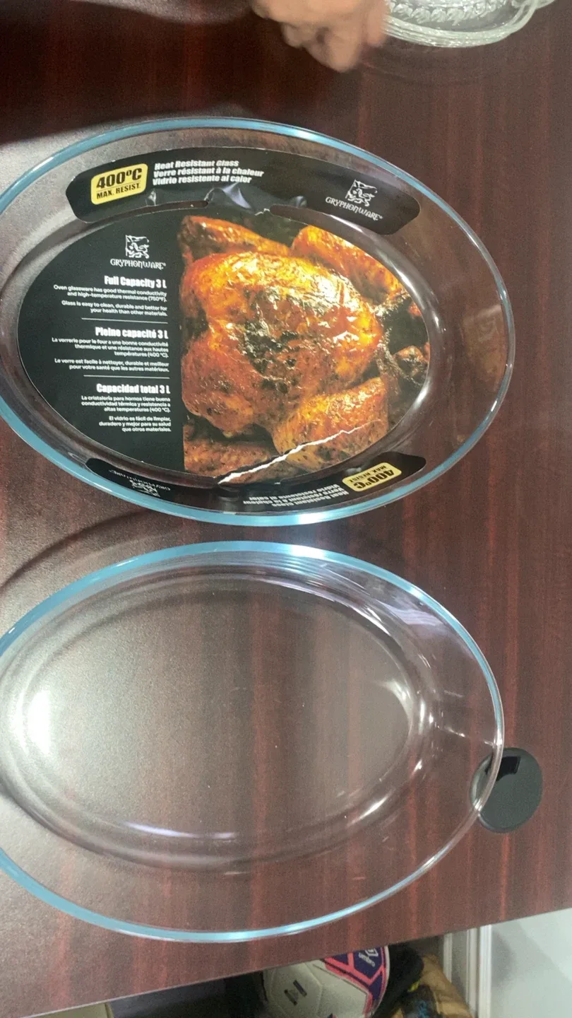 Gryphonware Glass Roasting Dish - 3L Capacity thumbnail
