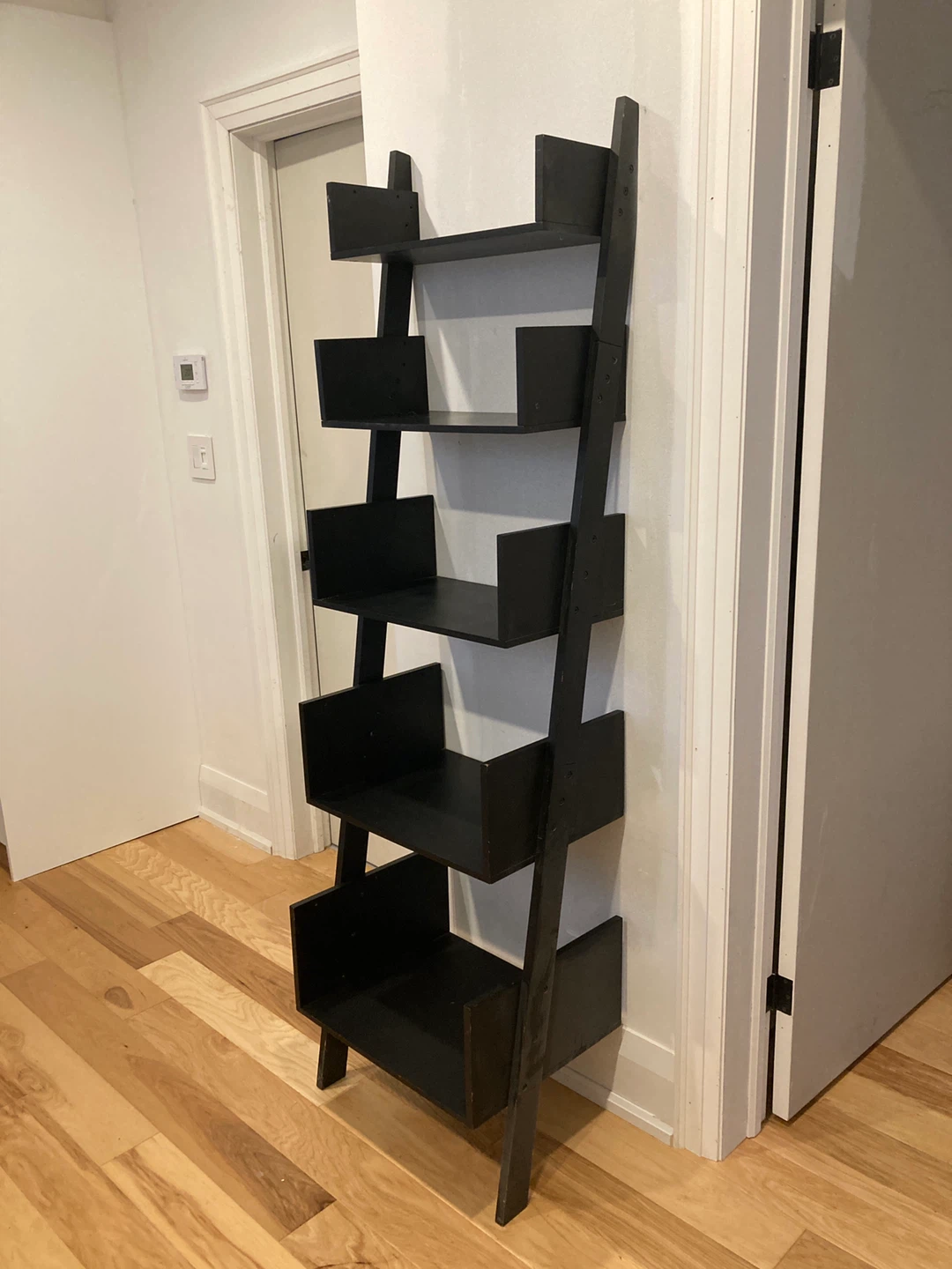 Black Ladder Shelf