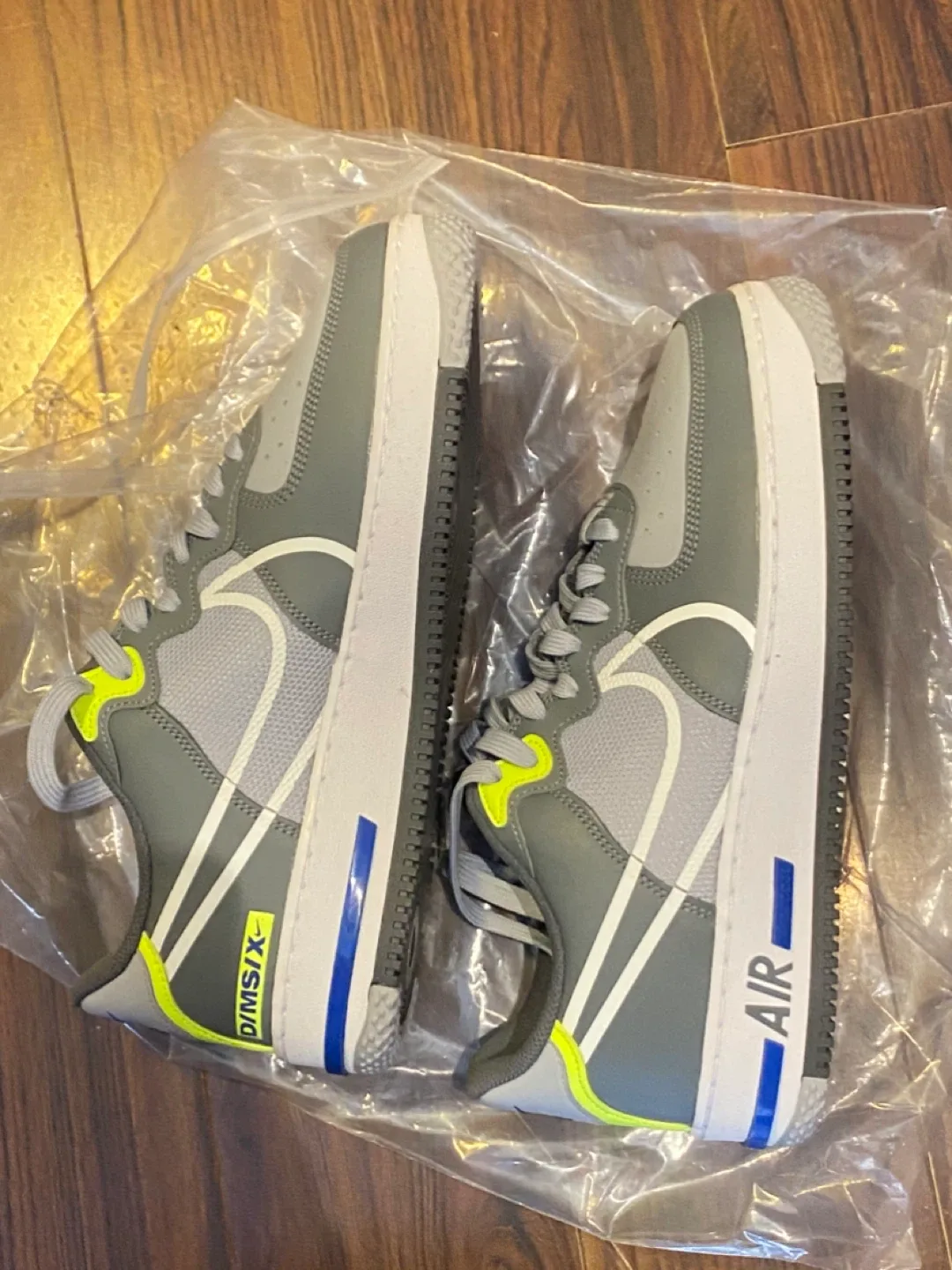Nike Air Force 1 React Grey Sneakers image indicator(5)