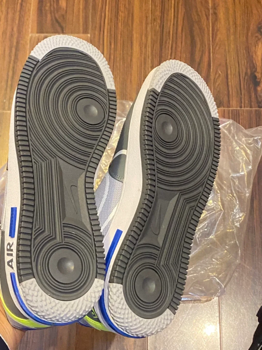 Nike Air Force 1 React Grey Sneakers image indicator(4)