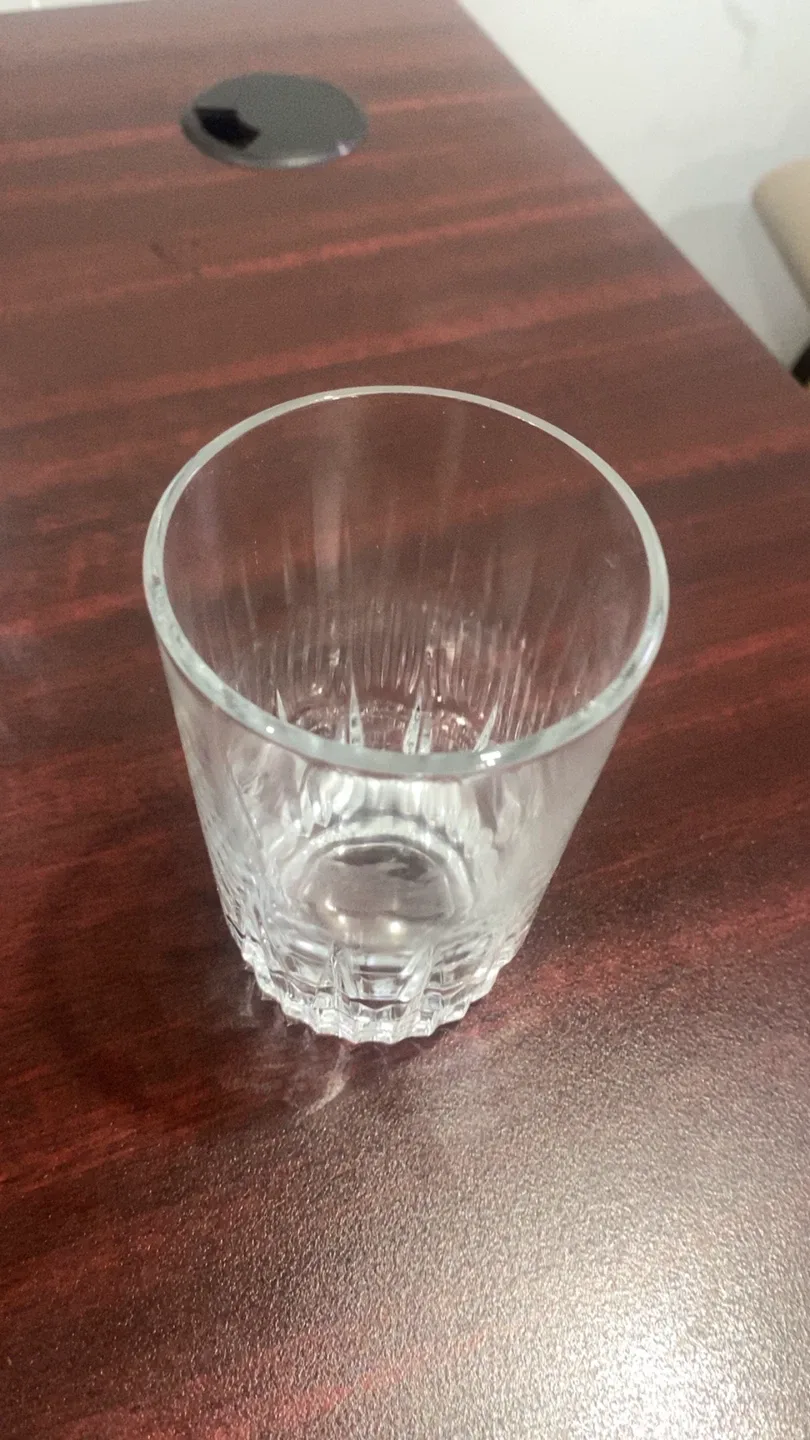 Set of 6 Clear Glass Drinking Glasses image indicator(3)