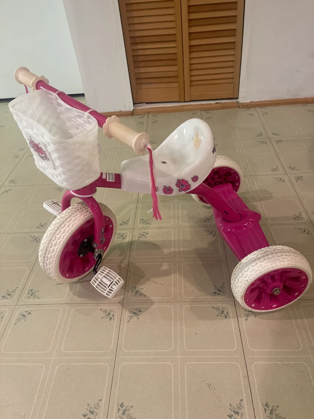 🥕Kids Pink Tricycle & Disney Princess Bike