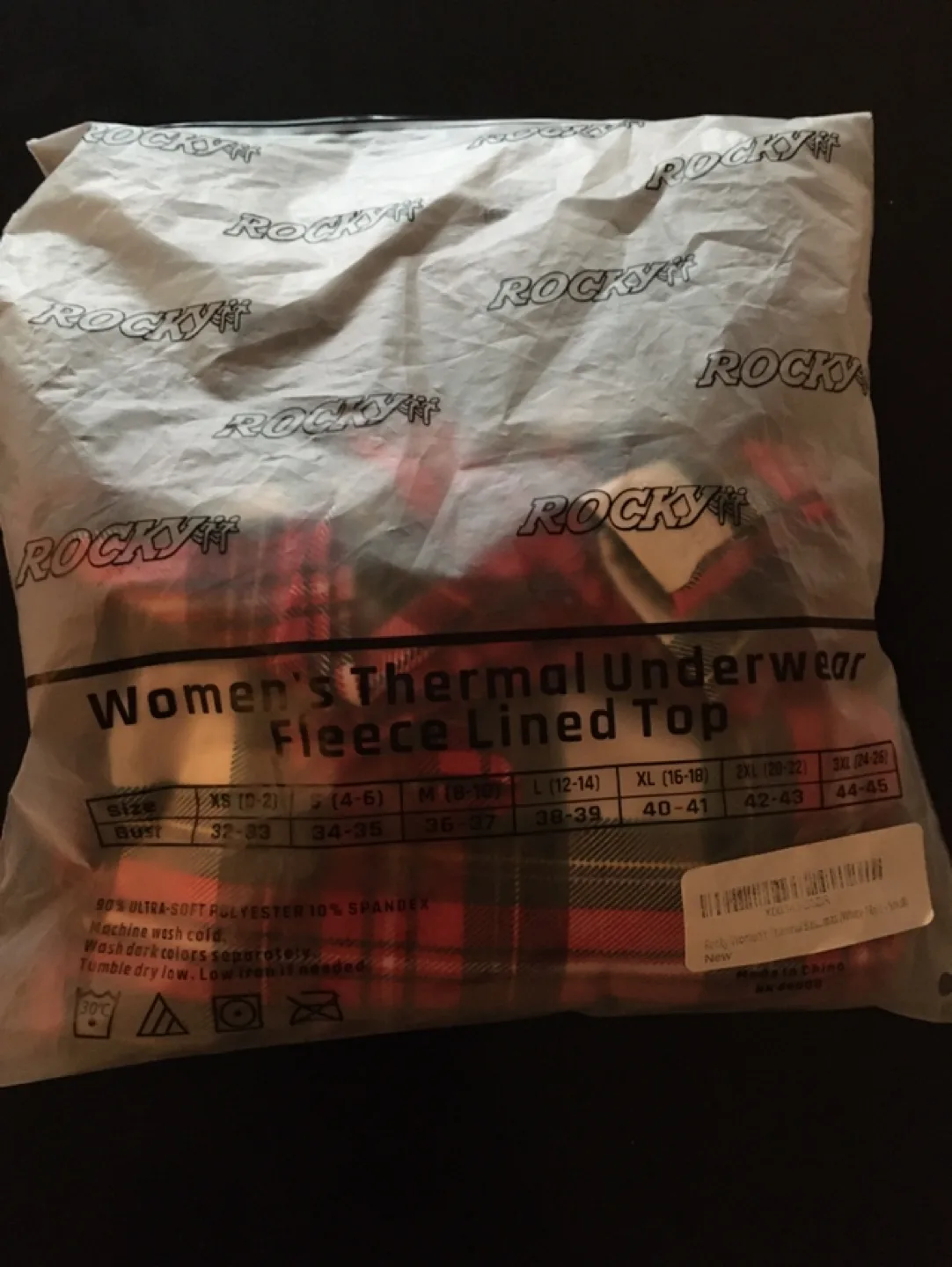 Rocky Women's Thermal Underwear Top - Size S image indicator(3)