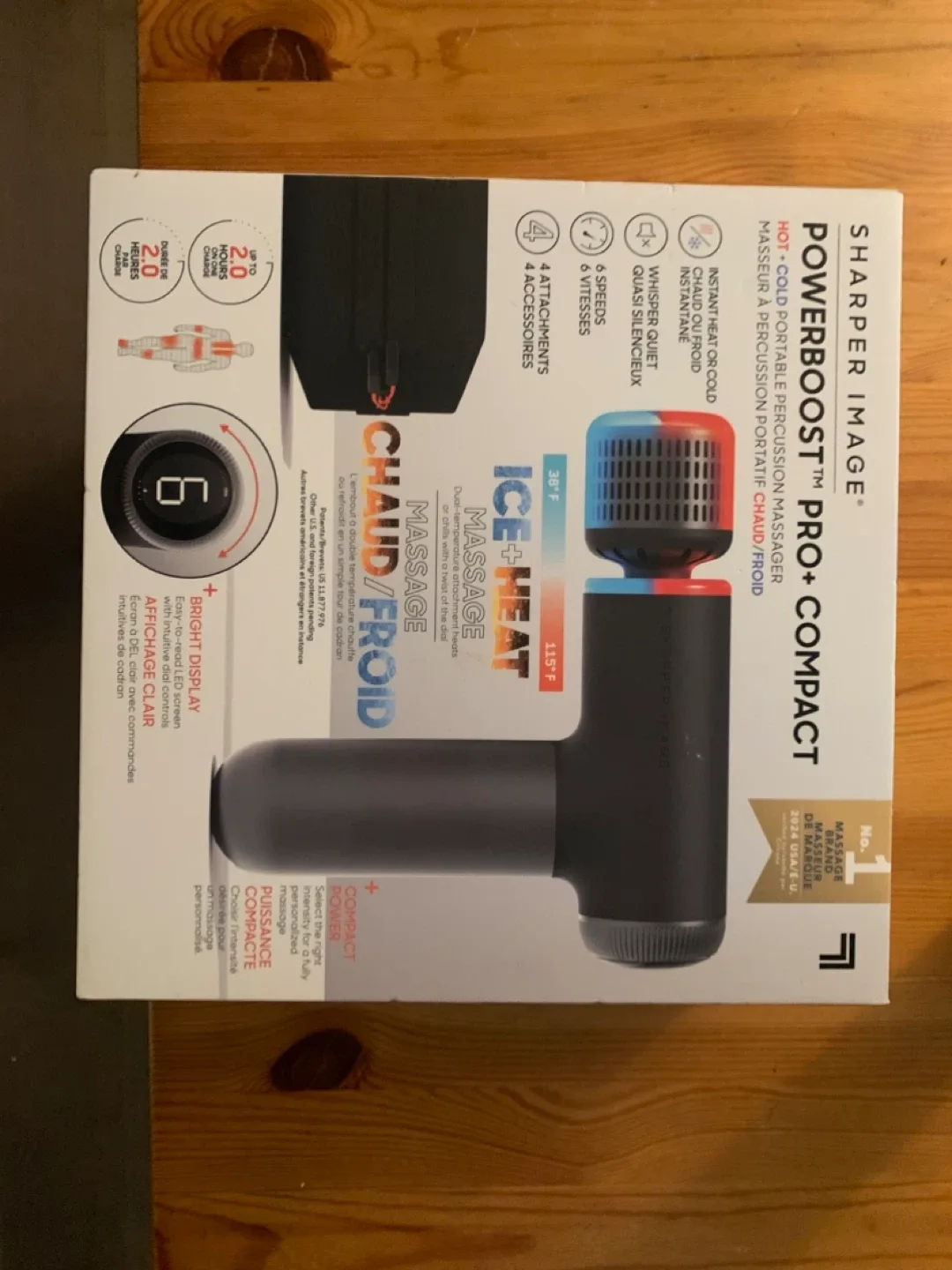 Sharper Image Powerboost Pro+ Compact Massager