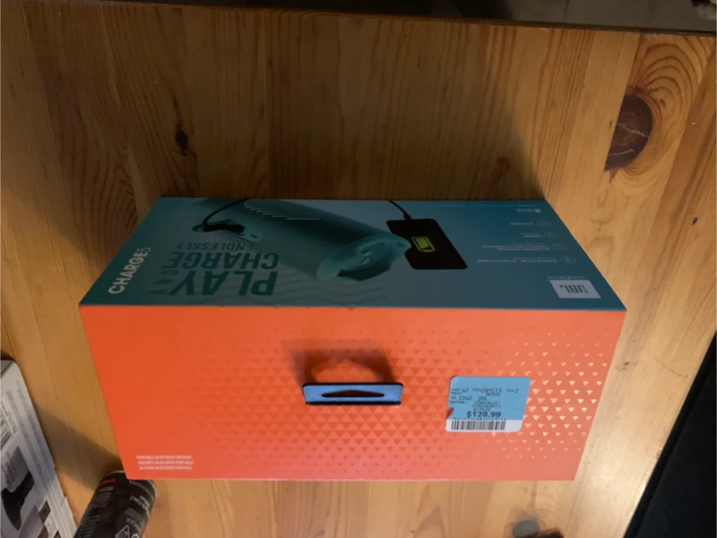 New JBL Charge 5 Bluetooth Speaker - Teal - photo 2
