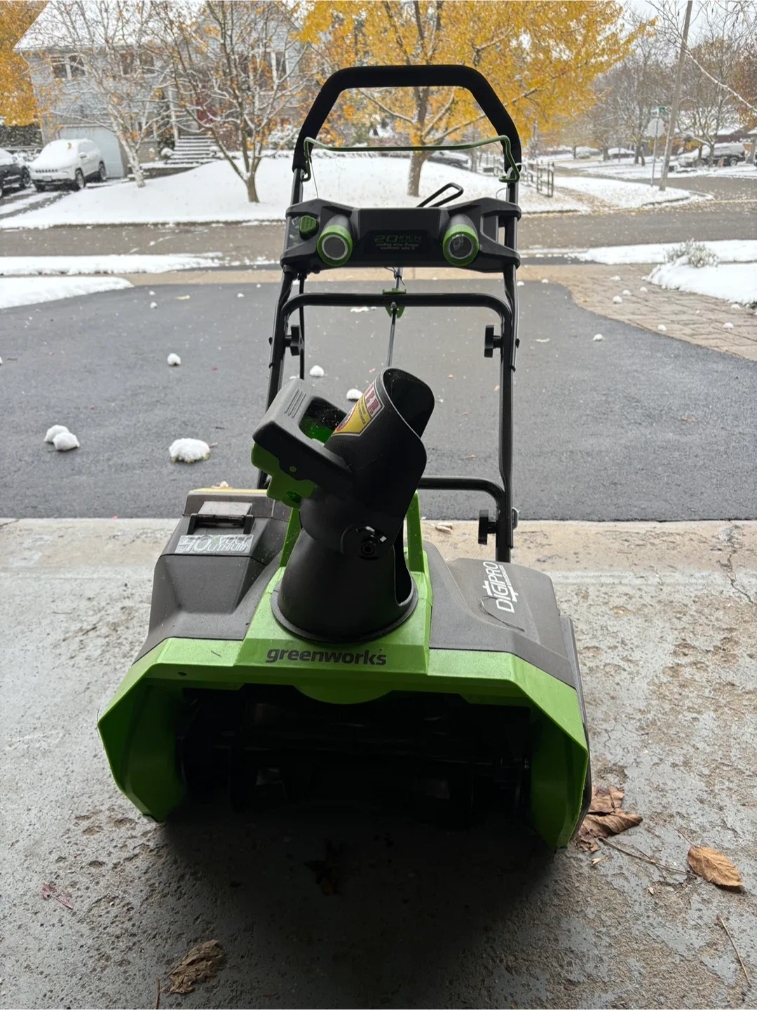 Greenworks Snow Thrower image indicator(2)
