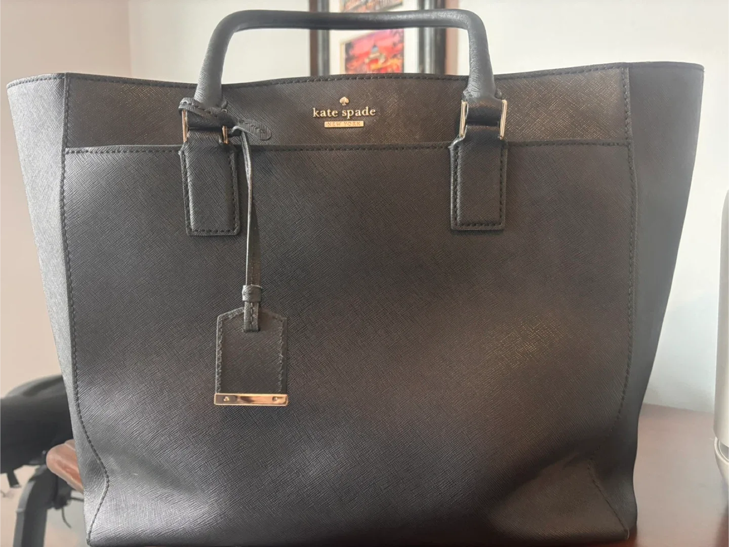 Kate Spade Black Tote Bag