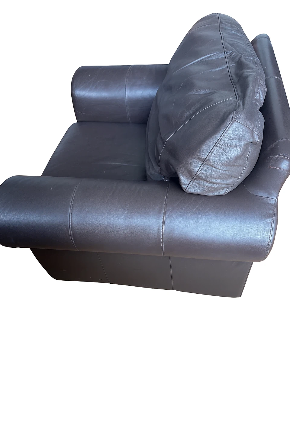 Brown Leather Armchair – Stylish, Comfy & Timeless! - photo 2