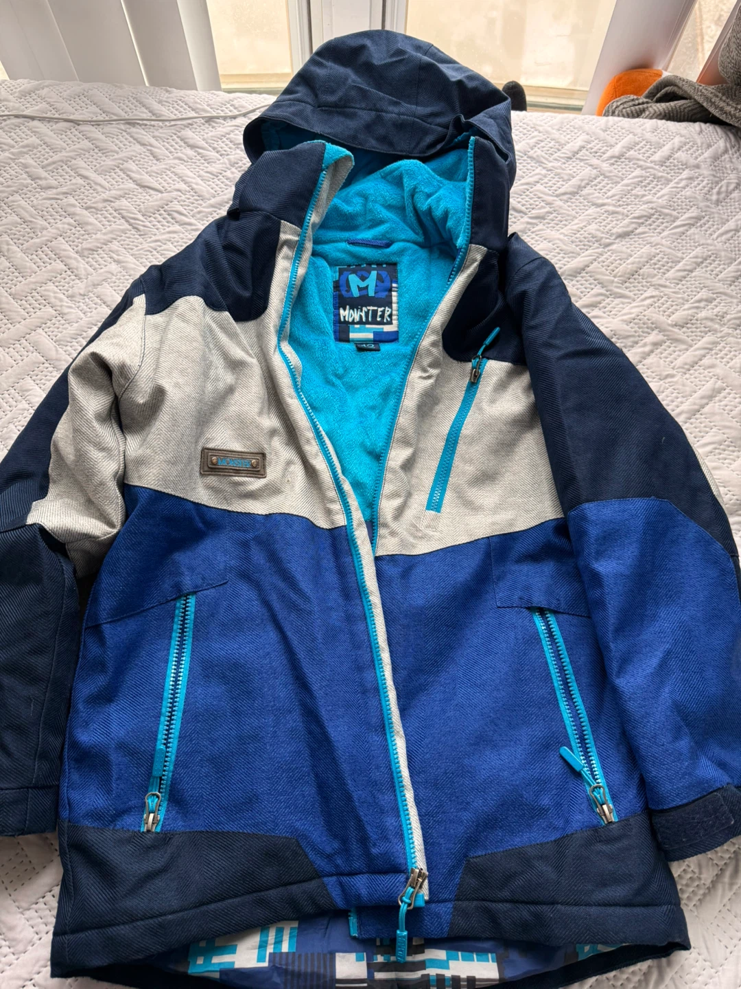 Monster Jacket - Blue/Grey - photo 2