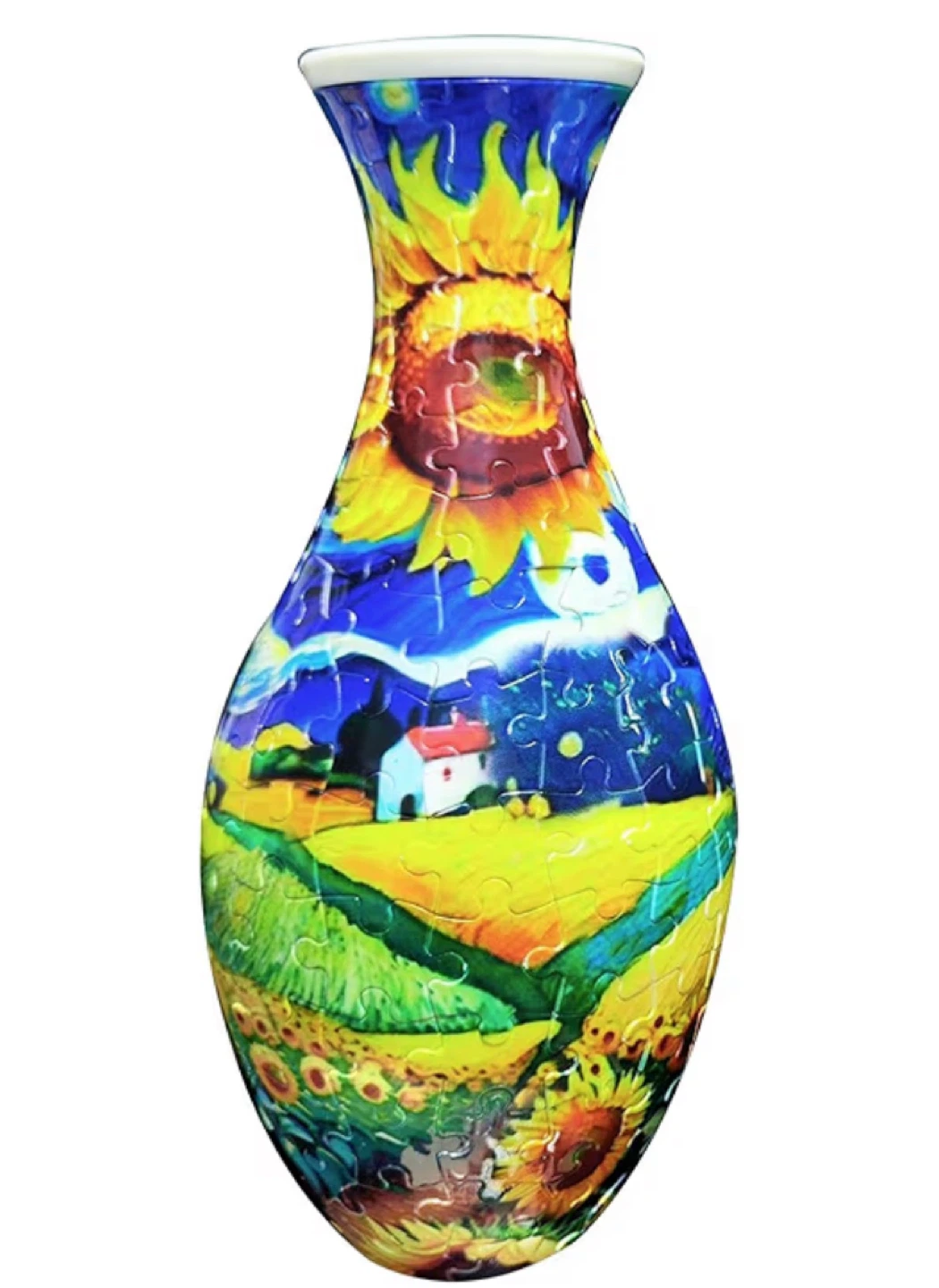 3D Puzzle Flower Vase