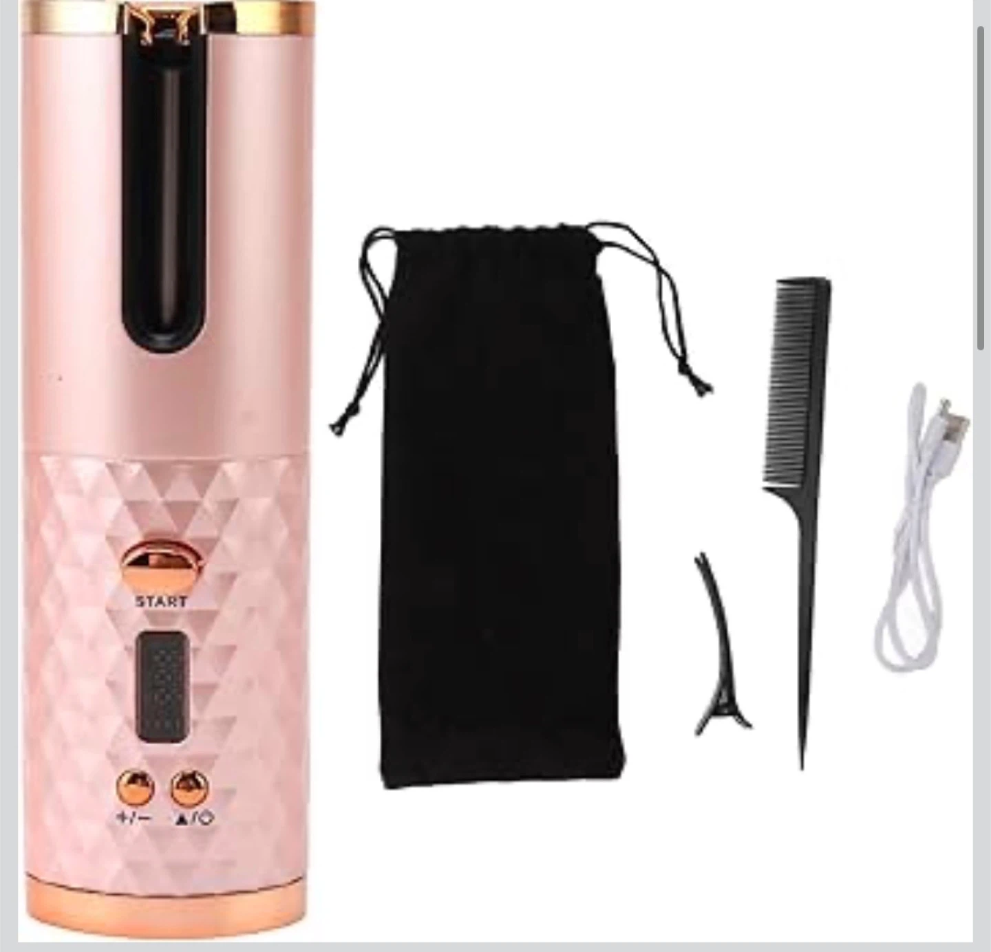 Rose Gold Automatic Hair Curler