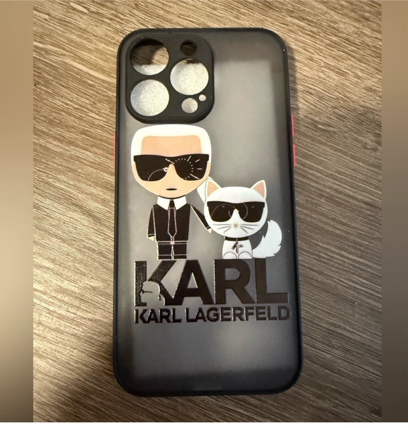 Karl Lagerfeld iPhone Case 15 pro max
