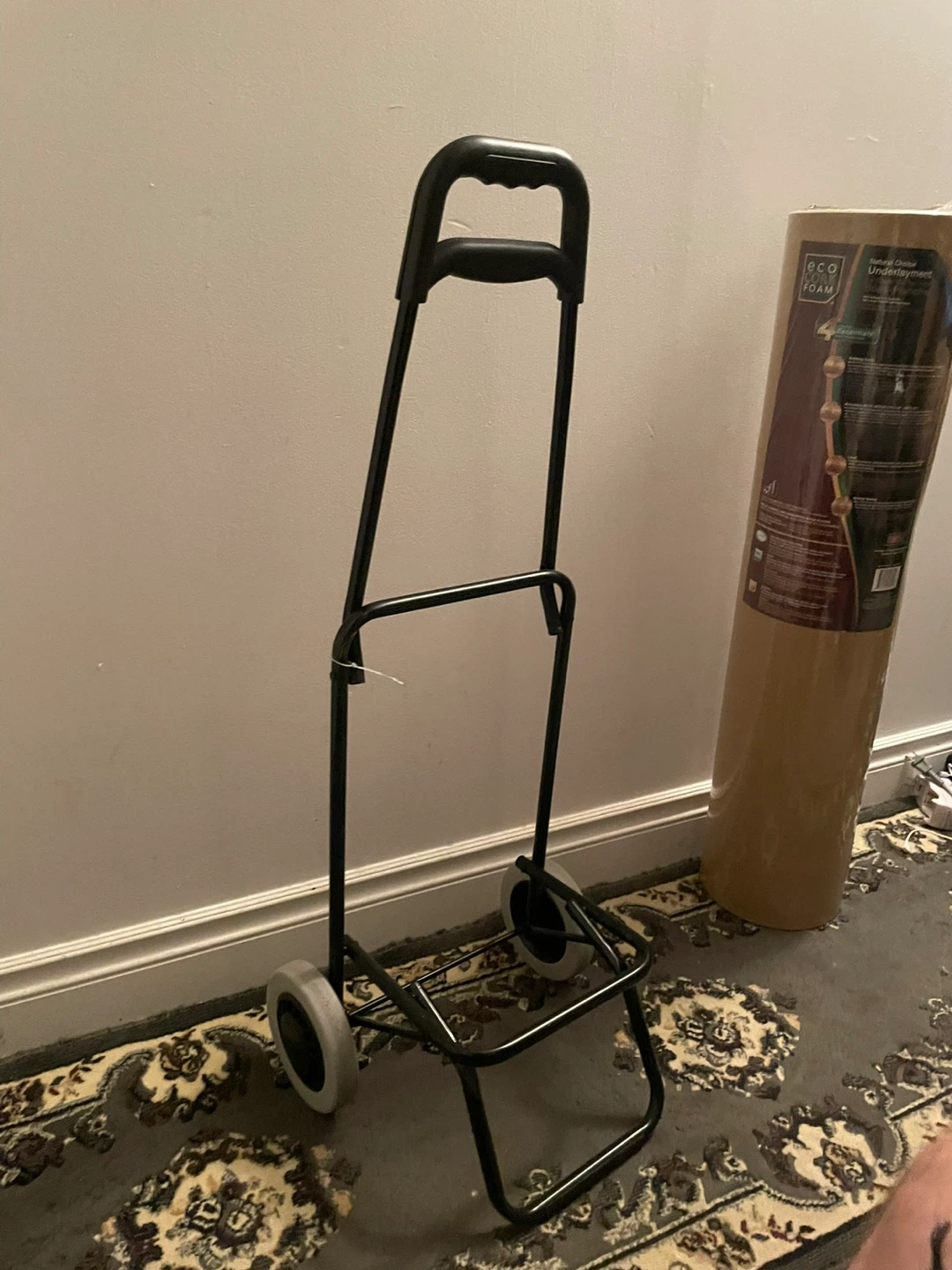 Folding Shopping Cart - Black - photo 4