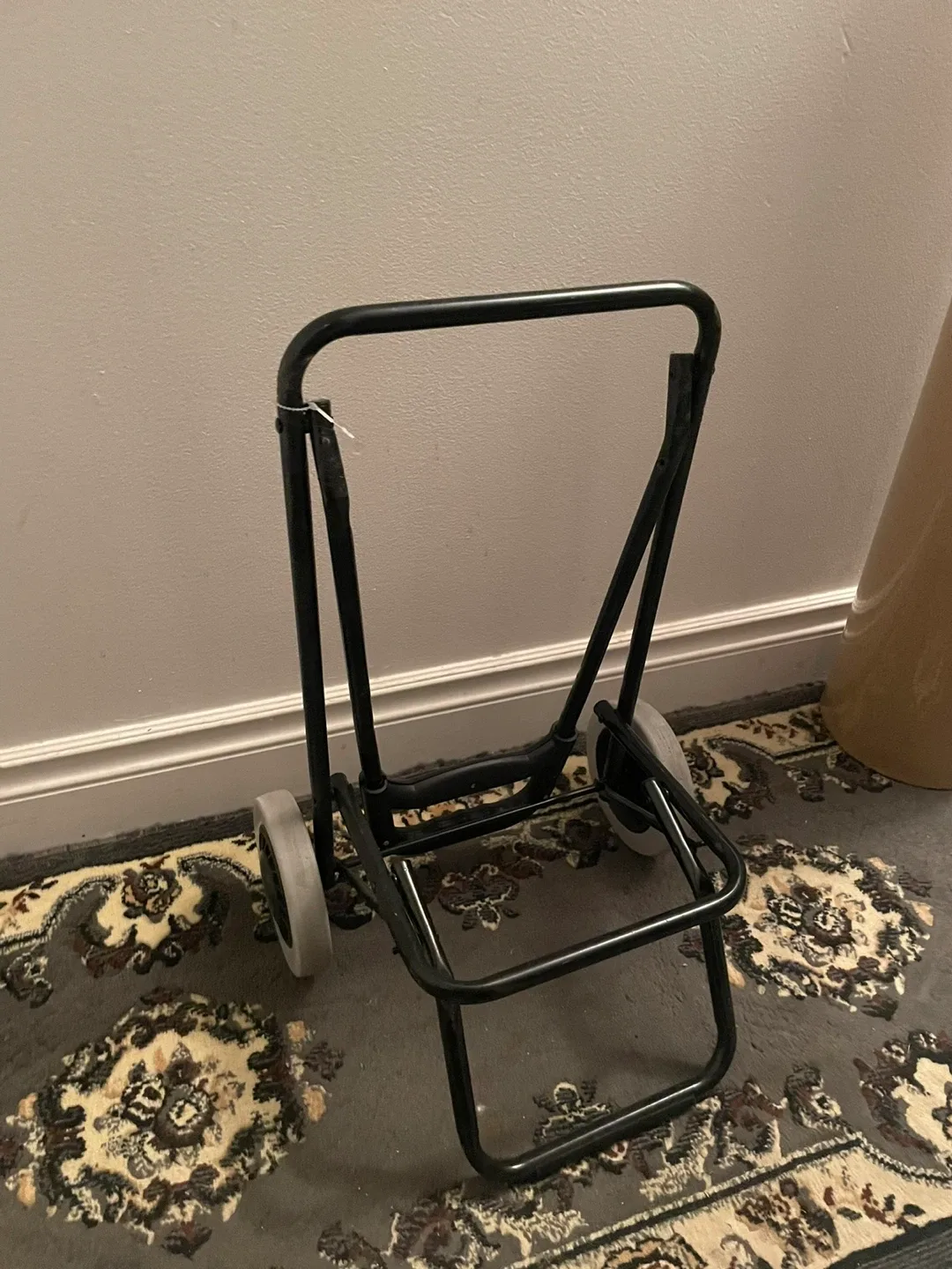 Folding Shopping Cart - Black thumbnail