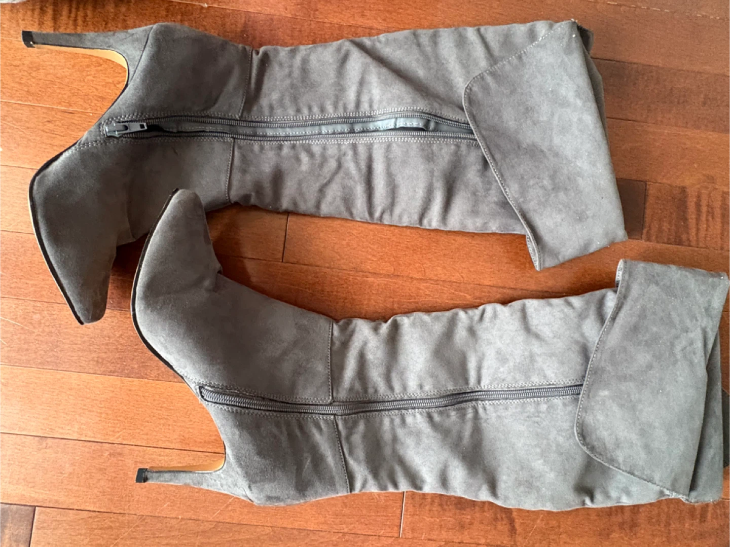 Target Grey Boots - Size 8.5 - photo 4