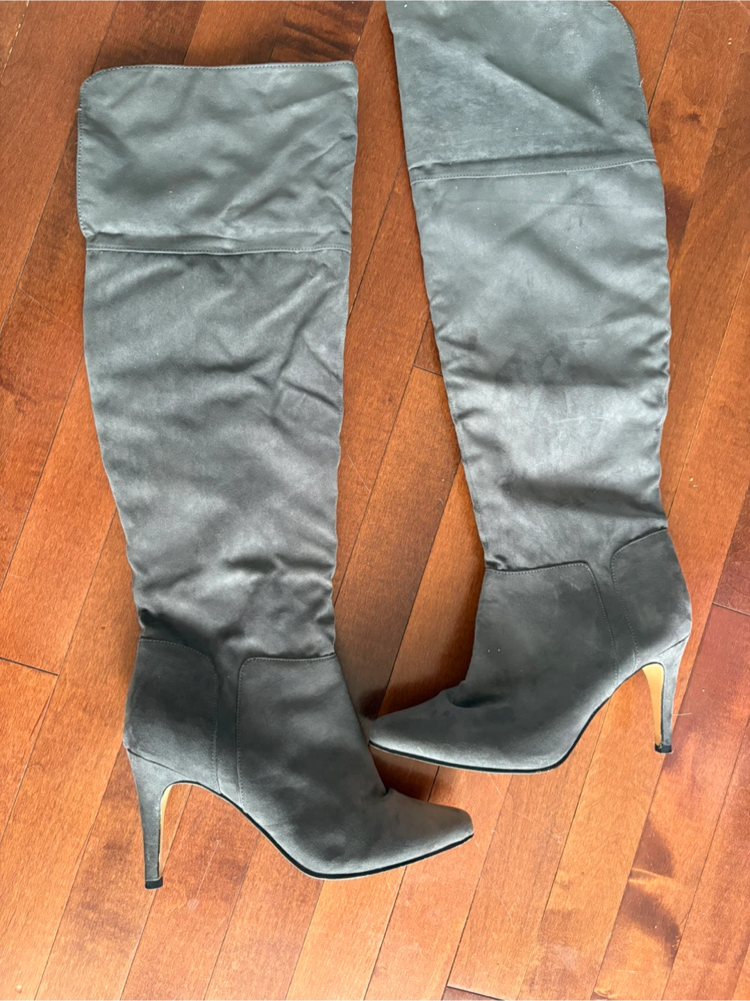 Target Grey Boots - Size 8.5