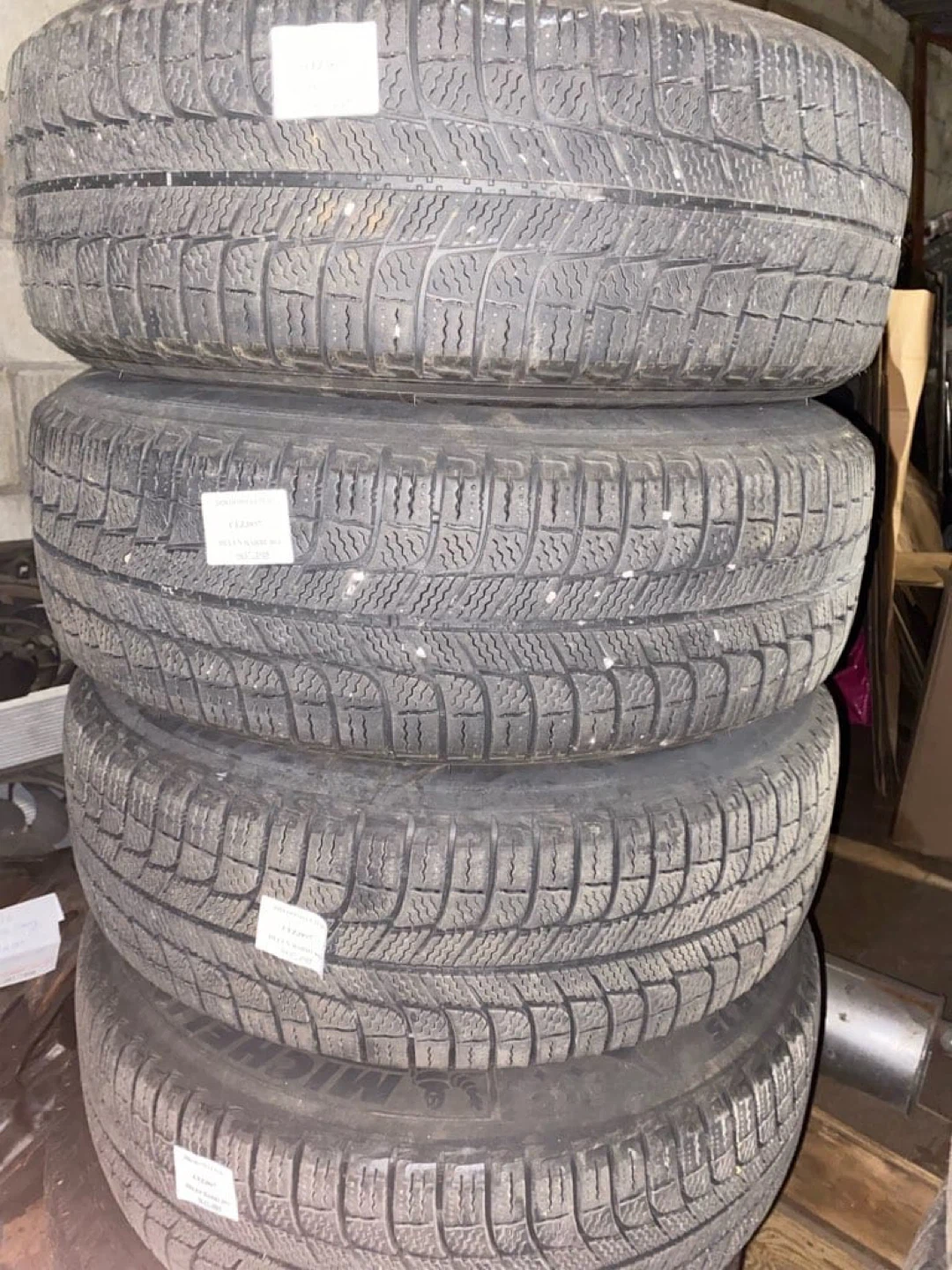 Michelin X-Ice Snow Tires - Set of 4