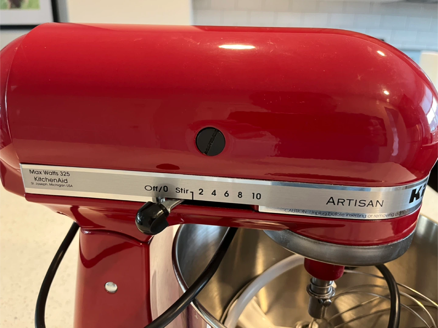 KitchenAid Artisan Stand Mixer - Red - photo 4