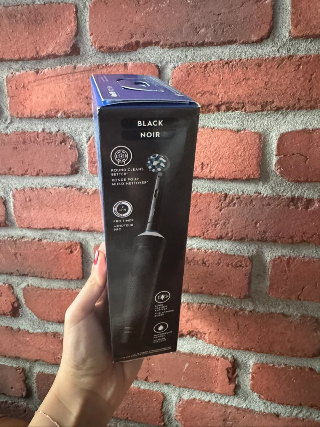 New Oral-B Pro 500+ Rechargeable Toothbrush - Black - photo 2