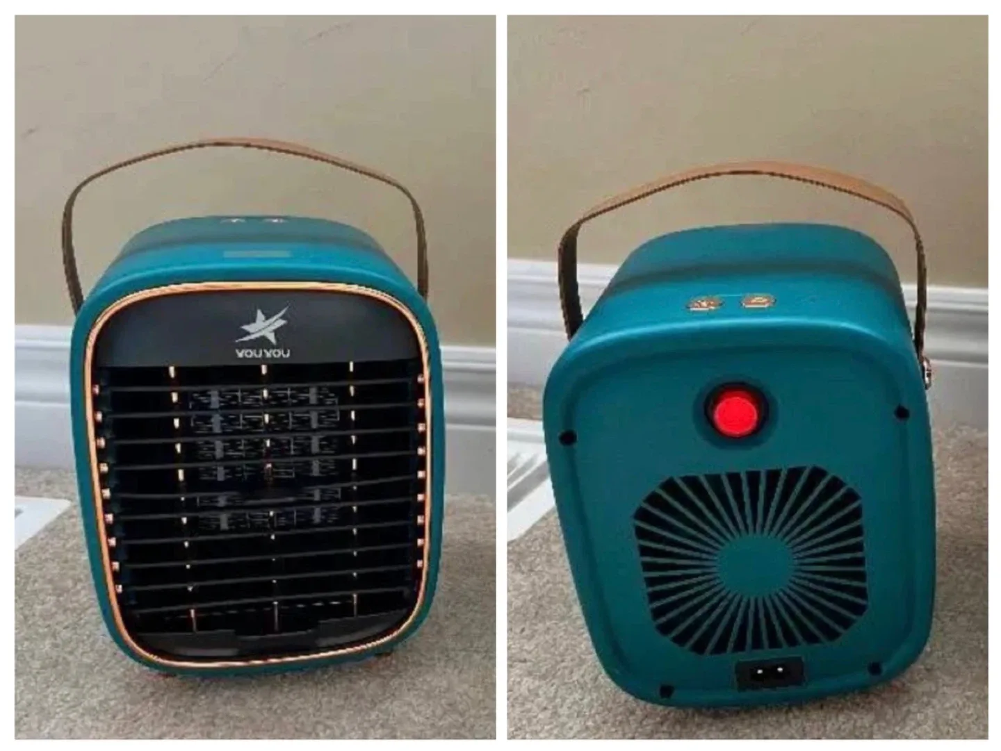 YOUYOU Portable Mini Heaters - Teal thumbnail