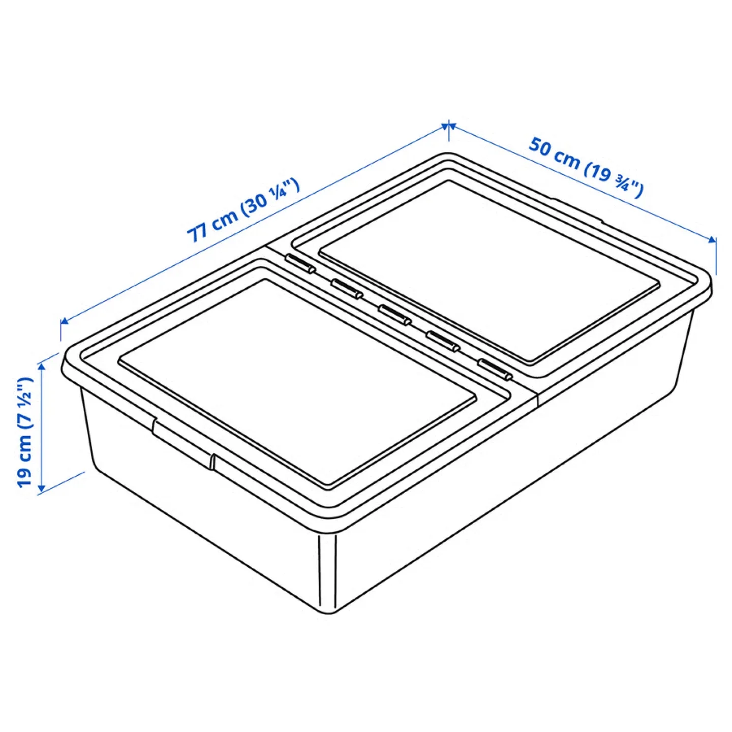 Ikea SOCKERBIT Box & Lid image indicator(2)