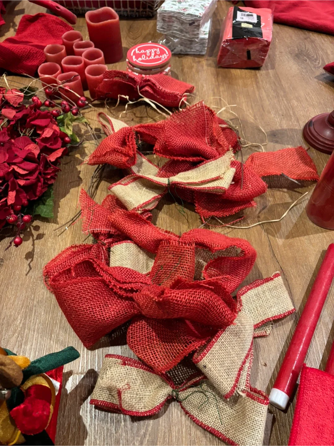 Christmas Decor Lot - Red Theme image indicator(3)