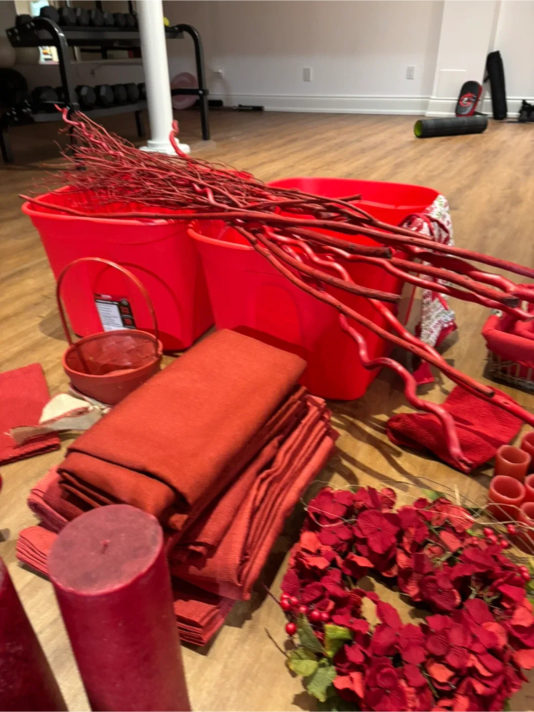 Christmas Decor Lot - Red Theme image indicator(7)