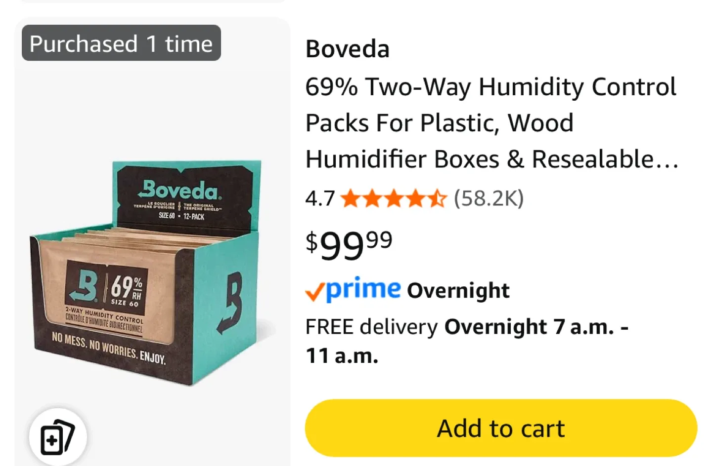 Humidor / Humidity Packs image indicator(3)