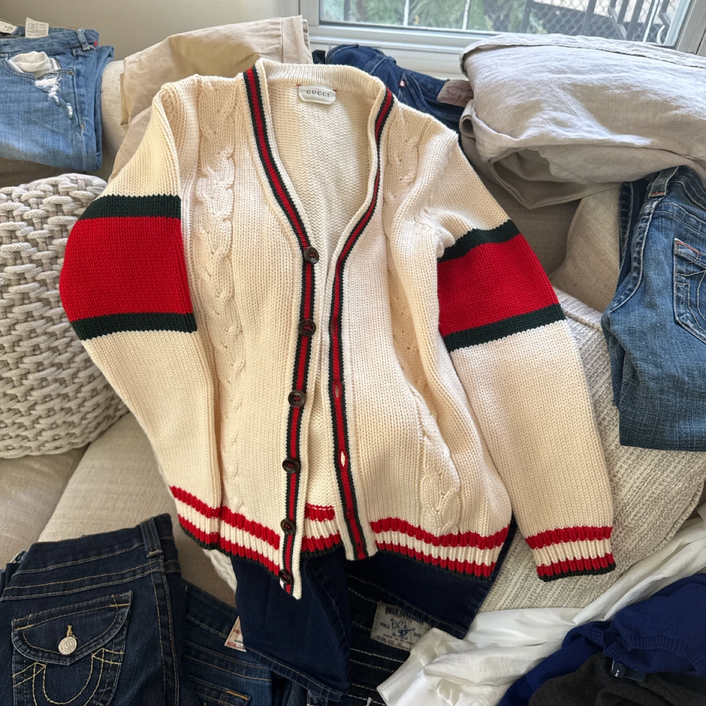 Gucci Cardigan Size 10